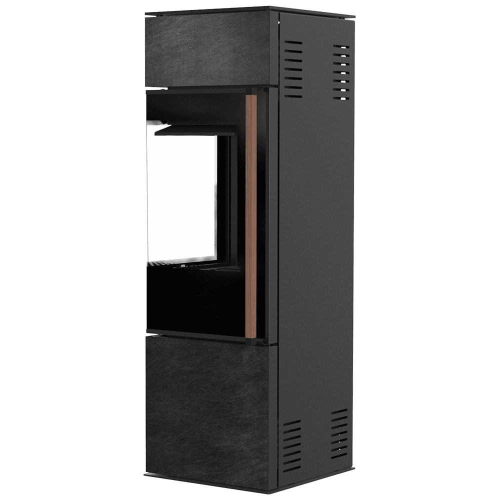 MODENA/S/L/E/A - biokominek automatyczny wolnostojący w spieku Seta Liquorice