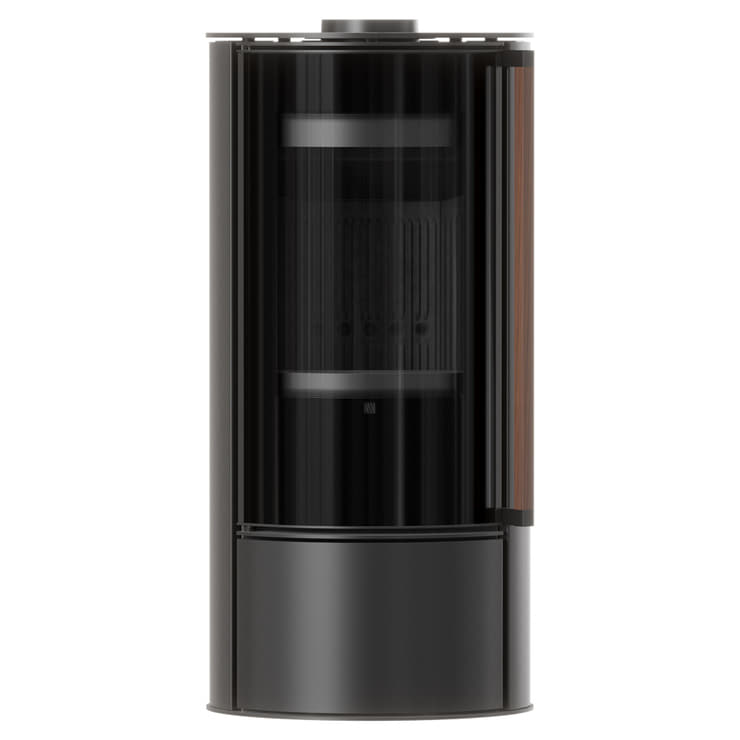 ORA Steel Freestanding Stove with Black Interior