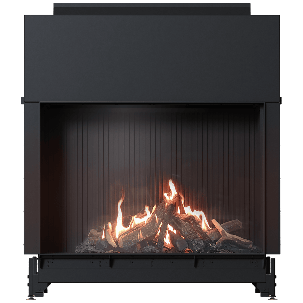 Gaskamin BÅLSTIL LUSSO 130/55 Naturgas 12,5 kW ∅ 130/200