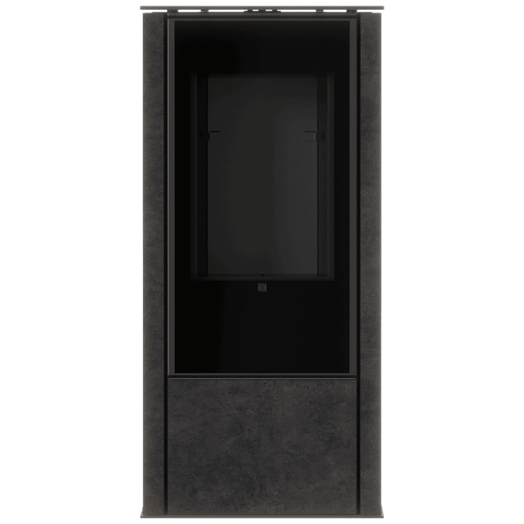 AKNA/E/A - biokominek automatyczny ze spiekiem Fokos Grafite