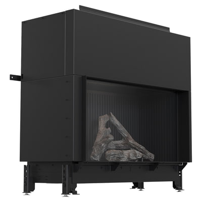 Gas fireplace BÅLSTIL LUSSO 130/55 natural gas 12,5 kW ∅ 130/200