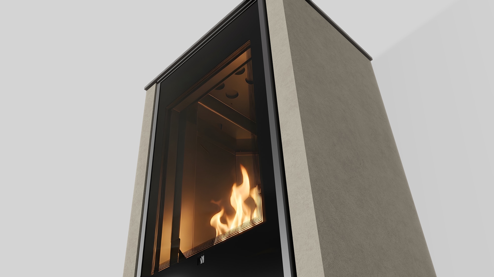 Automatischer Bioethanol-Kamin in Fokos Sale Sinterquarz