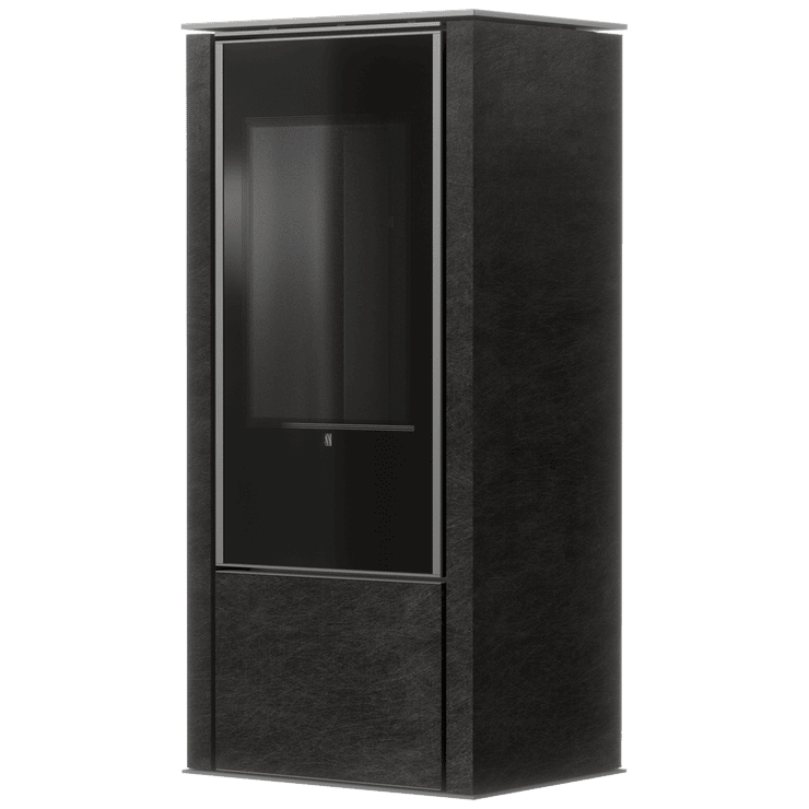 AKNA/E/A - biokominek automatyczny ze spiekiem SETA LIQUORICE