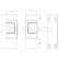 MODENA 135 Automatic Biofireplace with Seta Liquorice Sintered Quartz