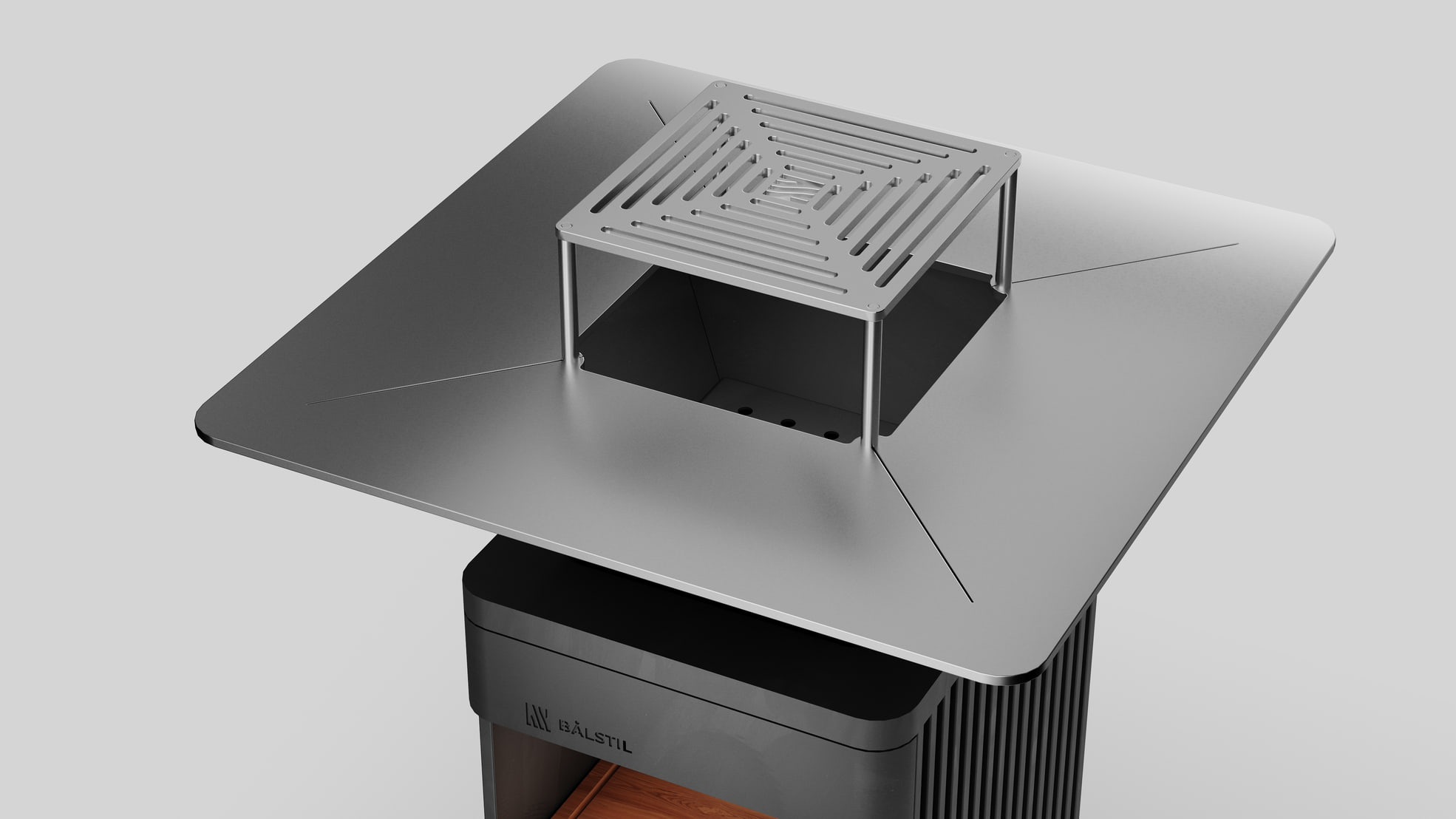 GRILL CHEF z czarną misą