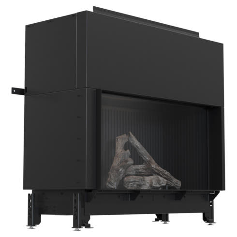 Gas fireplace BÅLSTIL LUSSO 130/55 propane butane 11 kW ∅ 130/200