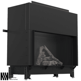 Gaskamin BÅLSTIL LUSSO 130/55 Naturgas 12,5 kW ∅ 130/200