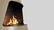 Automatic bio-fireplace 2x2P, bottom 750 mm, Muscle-beige color