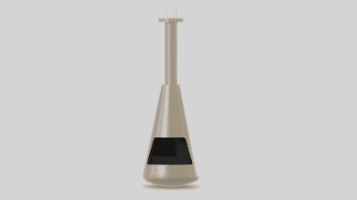 Biokominek automatyczny BELL, kolor Muscle-Beige