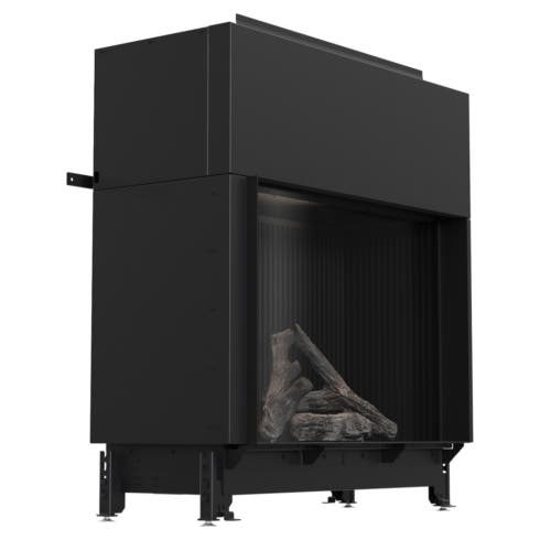 Gas fireplace BÅLSTIL LUSSO 130/75 propane 12 kW ∅ 130/200