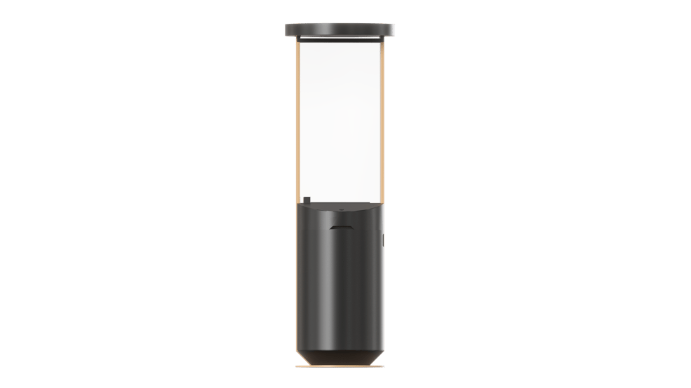 BS TORRE black body, gold-colored accessories (RAL 1036)