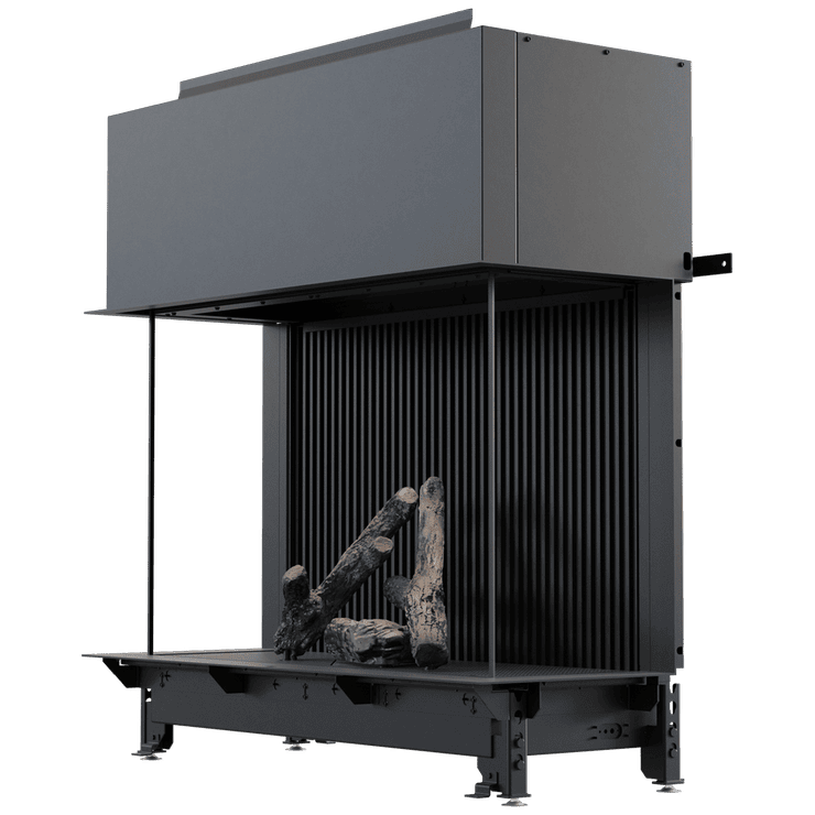 Gaskamin BÅLSTIL LUSSO 130/75 links rechts Propan-Butan 11 kW ∅ 130/200