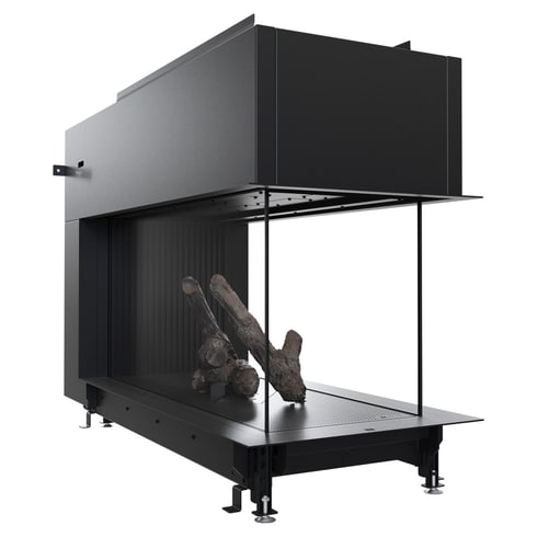 Gas fireplace BÅLSTIL LUSSO 130/55 tunnel natural gas 12,5 kW ∅ 130/200