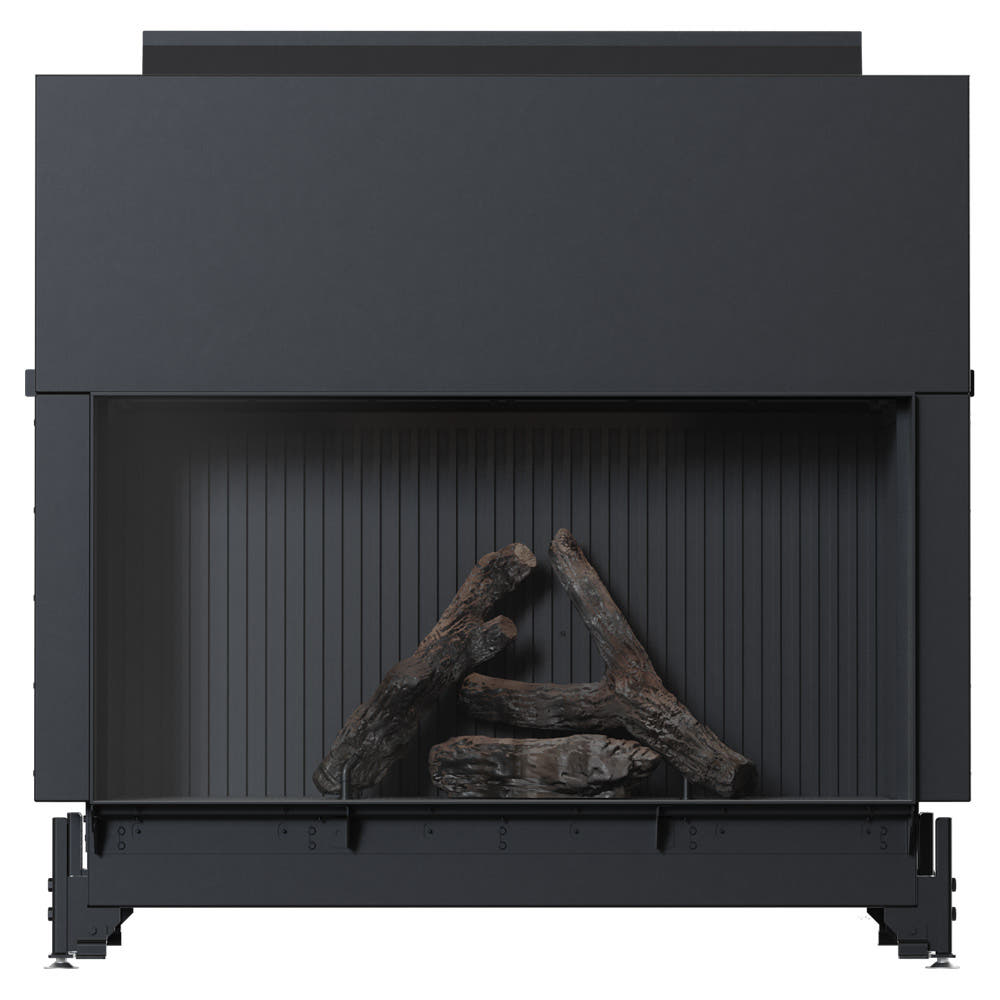 Gas fireplace BÅLSTIL LUSSO 130/55 propane 12 kW ∅ 130/200