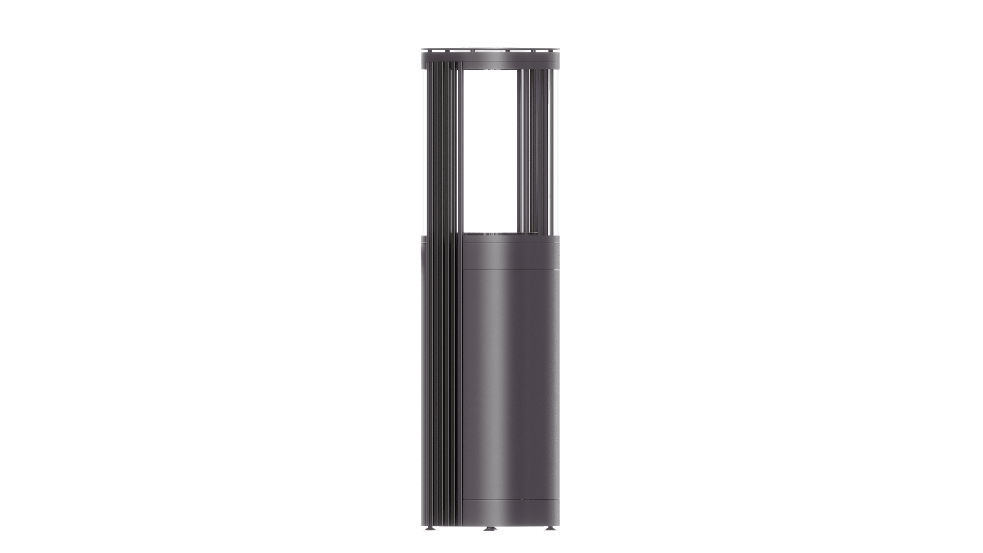 BS SIGARO v2 plum body, black-colored accessories (RAL1036)