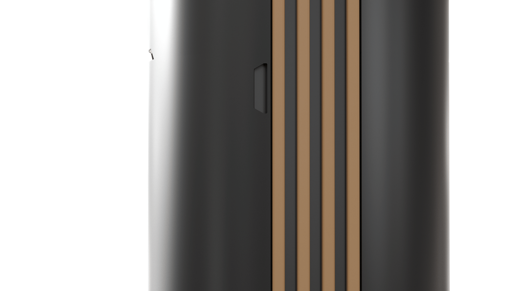BS TORRE black body, gold-colored accessories (RAL 1036)