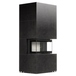 MILANO 680/280 Luftkamin aus Fokos Grafite Sinterquarz