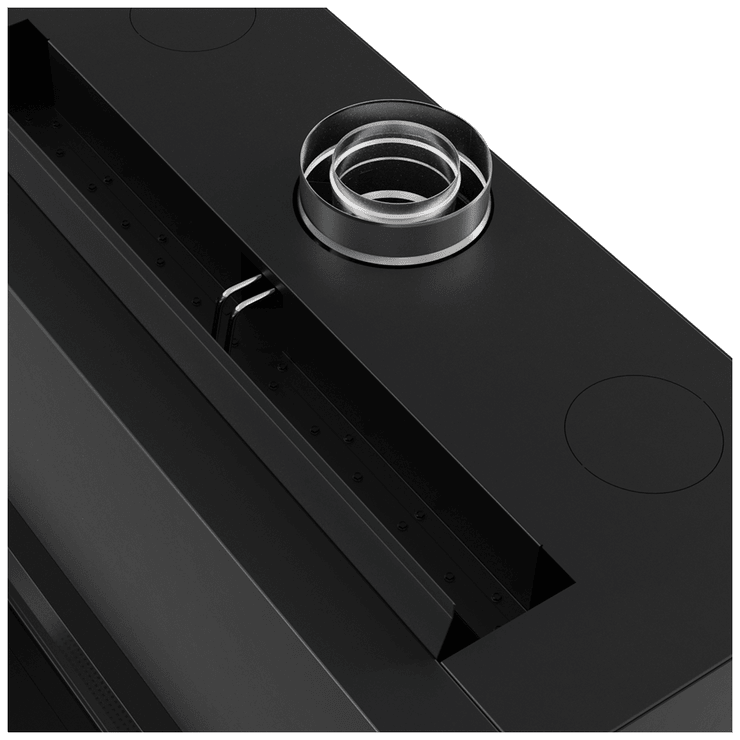 Gas fireplace BÅLSTIL LUSSO 130/55 natural gas 12,5 kW ∅ 130/200