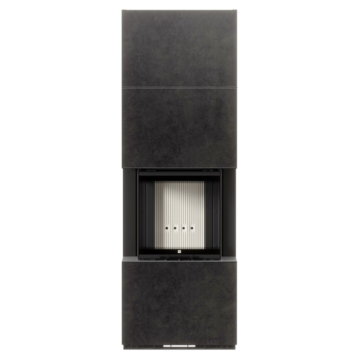 Luftkamin MILANO/500/500 Fokos Grafite