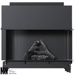 Gaskamin BÅLSTIL LUSSO 130/55 rechts Propan 12 kW ∅ 130/200