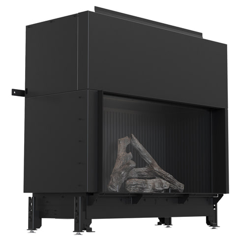 Gas fireplace BÅLSTIL LUSSO 130/55 natural gas 12,5 kW ∅ 130/200