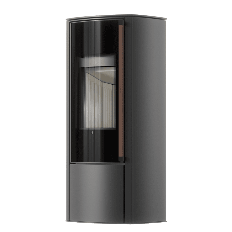 Freistehender Stahl-Kaminofen BRONN