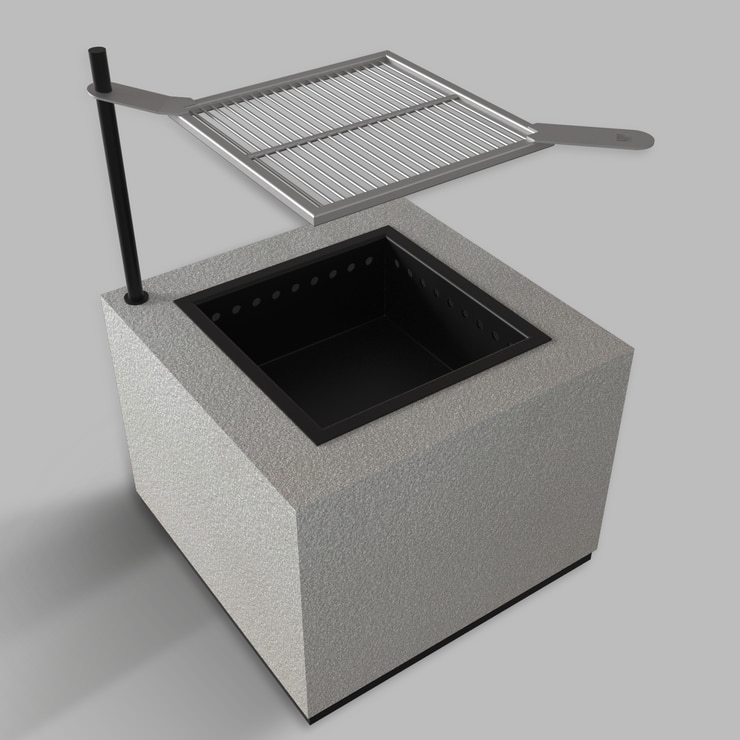 GRILL/SÄULE/55/55/40