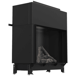 Gas fireplace BÅLSTIL LUSSO 130/75 propane 12 kW ∅ 130/200