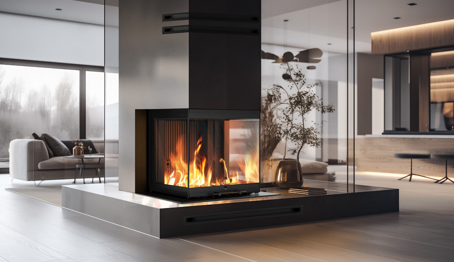 Built-in Fireplaces – Modern Solutions That Shape Your Interior
