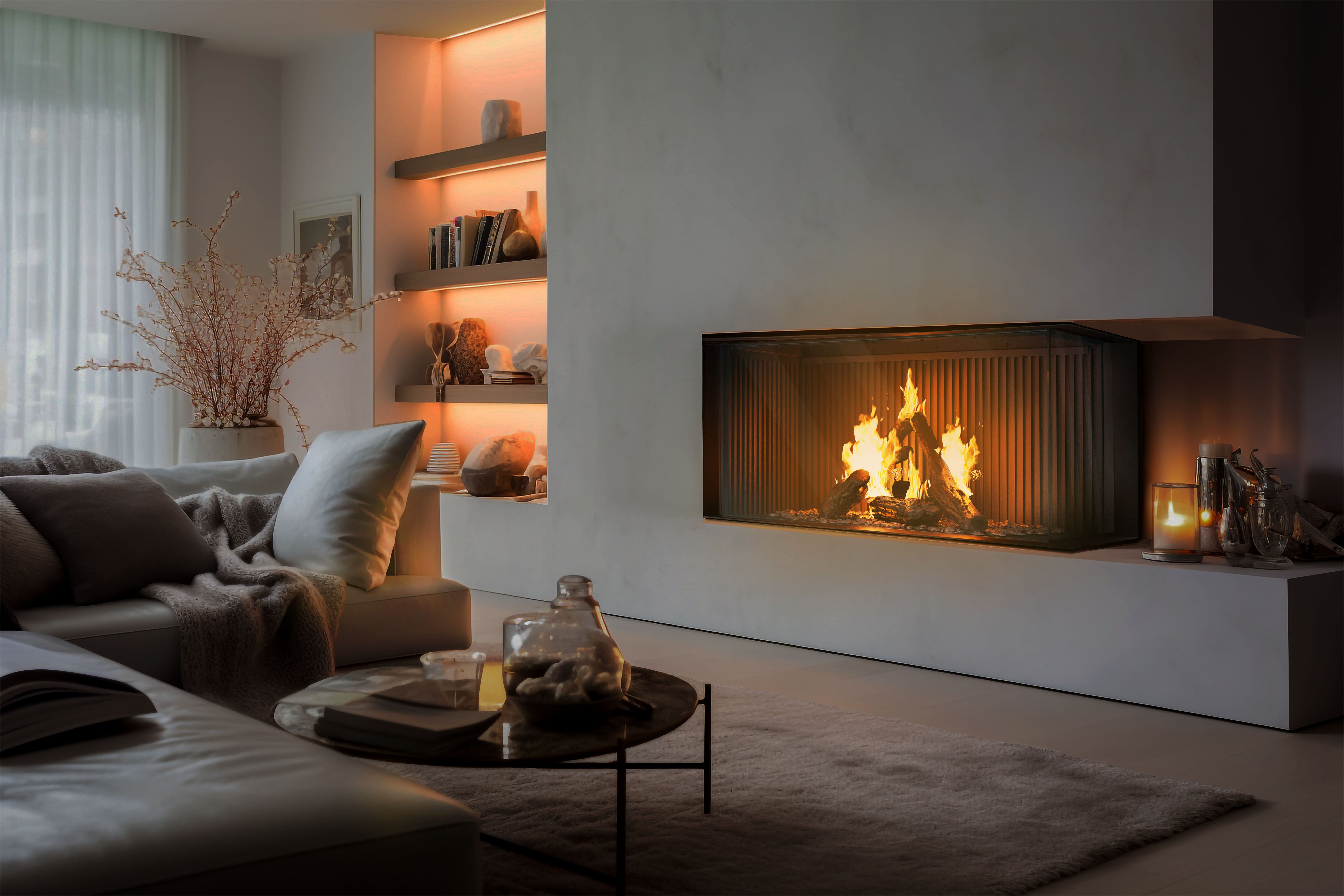 Kominek Lusso - elegancja i ciepło w sercu wnętrza